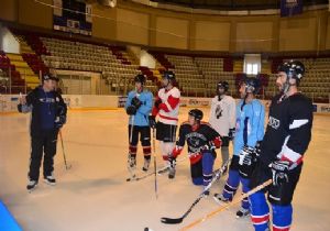 Gürcü Hokeyciler Erzurum kampında